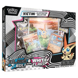 POKEMON -  Poke Box SV10.5 Black Bolt & White Flare - Victini Illustration Collection - Scarlet Og Violet